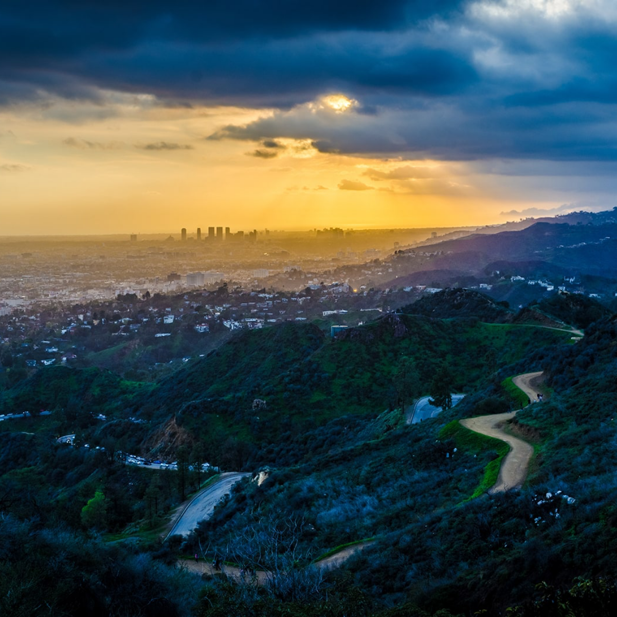 Overview of a valley