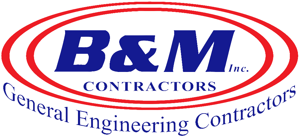 B & M Contractors Logo