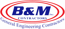 B & M Contractors Logo